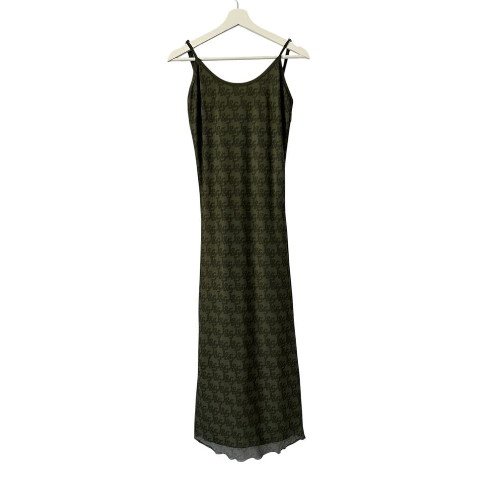 Jagger & Stone Princess Polly Demi Mesh Green Midi Dress size 2 - Picture 5 of 13